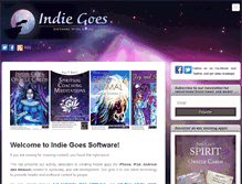 Tablet Screenshot of indie-goes.com